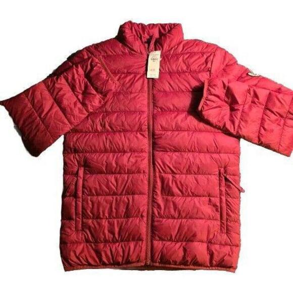 Women’s Abercrombie And Fitch Red Puffer Size Small  (YT-483)‎ New With Tags - Picture 1 of 13